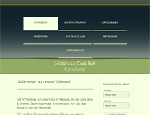 Tablet Screenshot of hotel-ruff.de